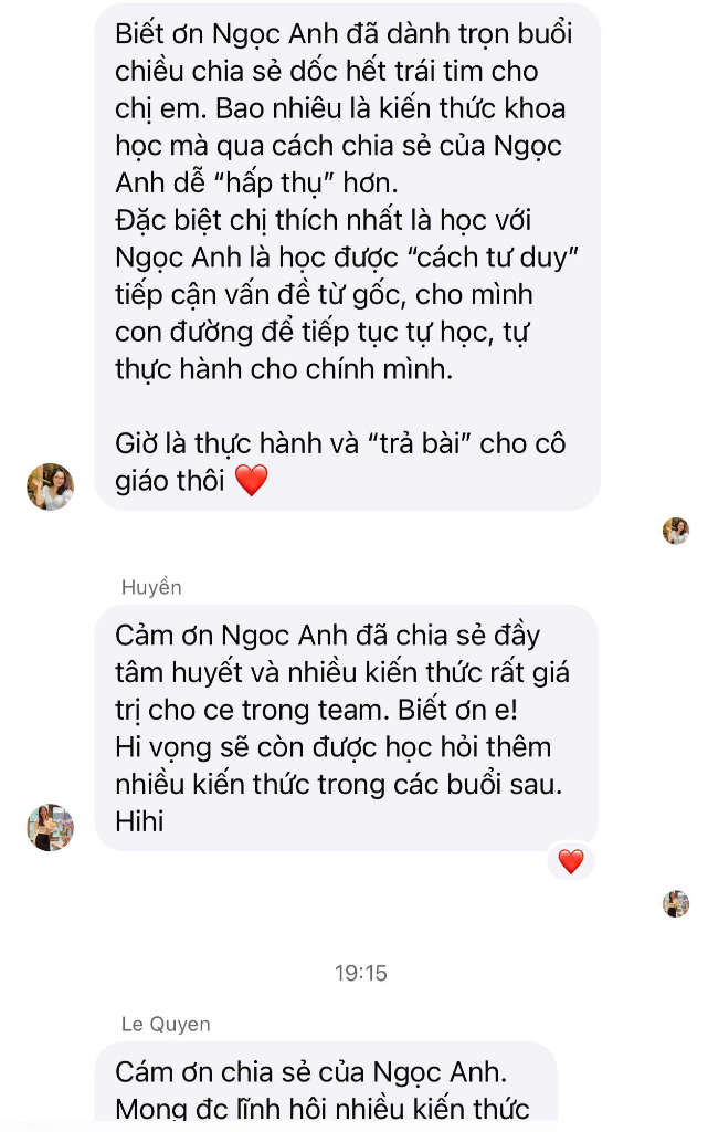 Feedback học viên 4